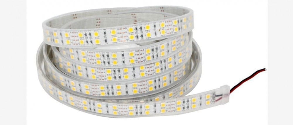 حبل مطري 240 خطين تلزيق 220V كول وايت 4000k
